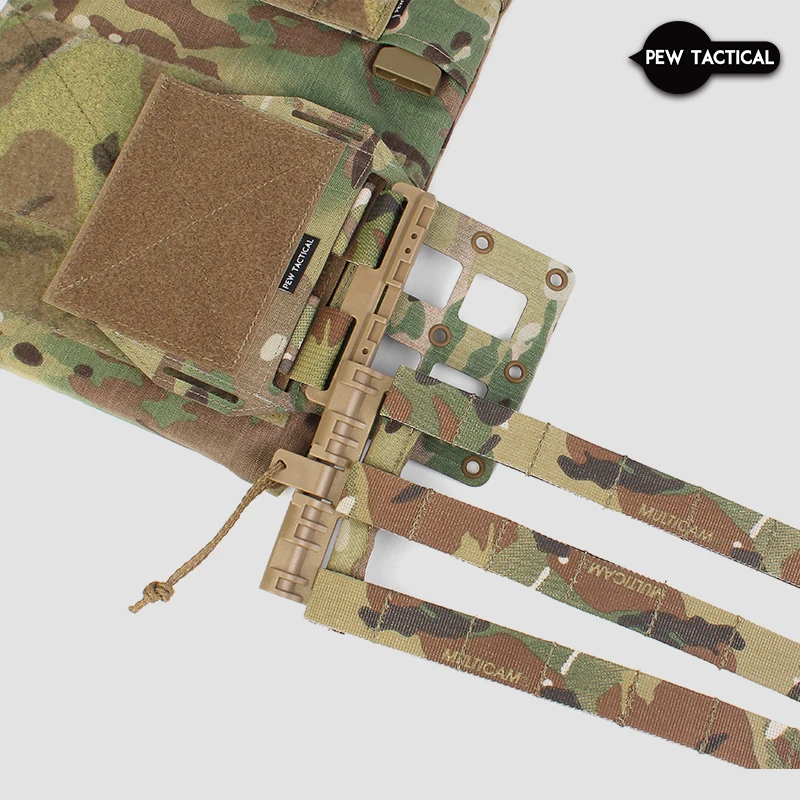 PEW Tactical ala MOLLE portaplacas – Expansión plataforma táctica - imagen 4