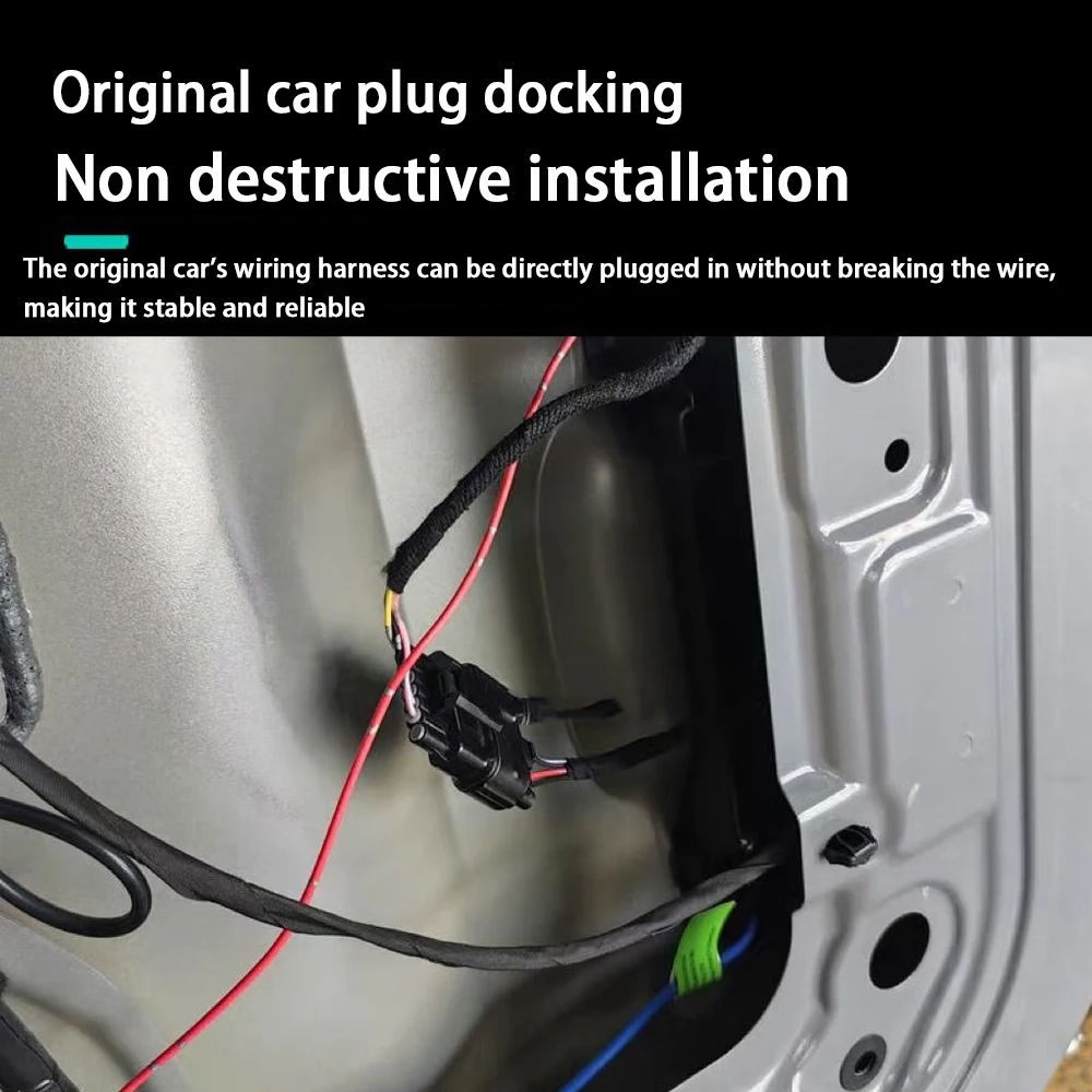 for Toyota Corolla E140 E150 2009-2013 Auto Pull Car Soft Close Kit Door Power Latch Electric Door Catch Soft Closing Assist