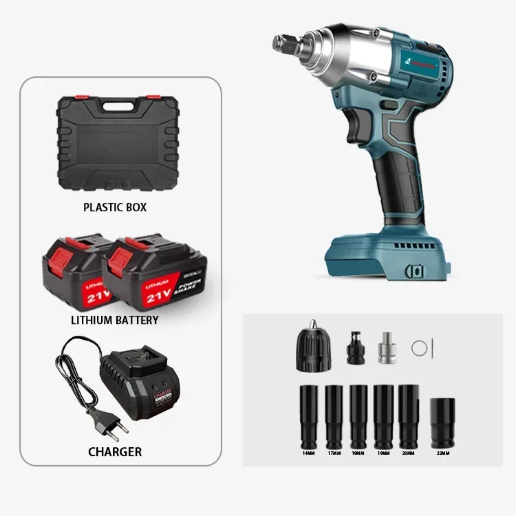 004 GUANG CHEN In Stock 20V New Product Electric wrench Lithium-Ion Brushless Impact Power Wrench