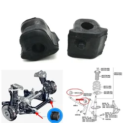 2PCS Front Stabilizer Bar Bush Rubber Holder Bushing For Toyota Corolla 2007 2008 2009 2010 2011 2012 2013 OEM:48815-02190