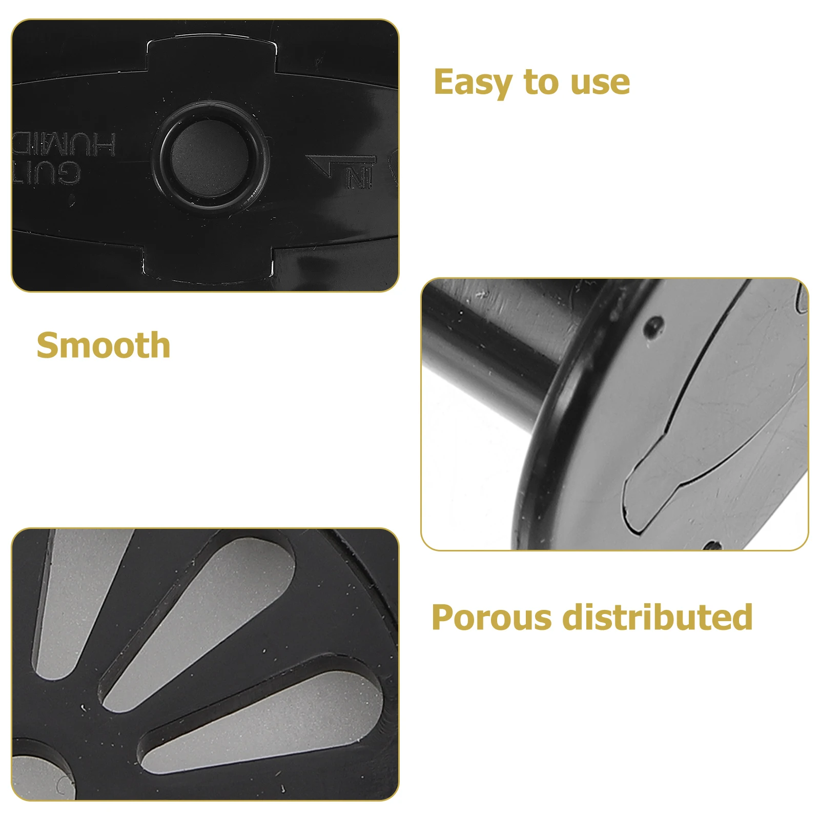 

3 Pcs Guitar Humidifier Durable Plastic Portable Sound Hole Panel Moisture Control Tool Instrument Accessories