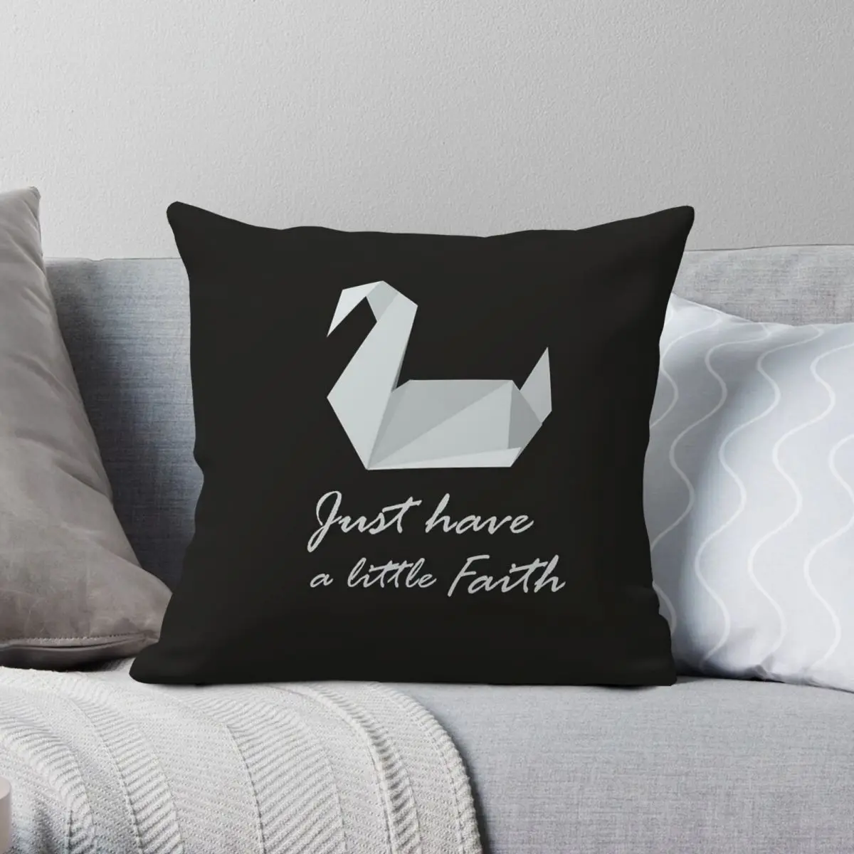 Prison Break A Little Faith Pillowcase Polyester Linen Velvet Creative Zip Decorative Home Cushion Cover