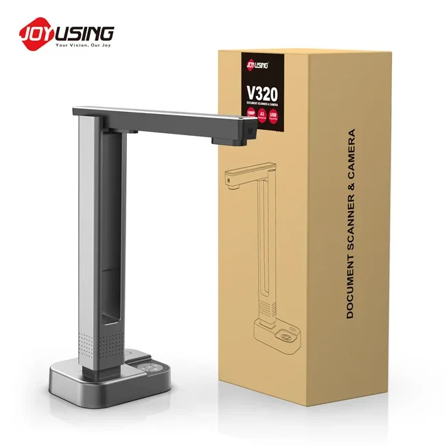 Smart Portable Book Scanner A3 Scan Size Fast Scanning 16.0.0mp All-in-one Solution V320 Pro Scanner