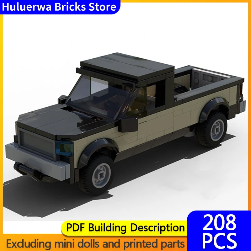 

Popular Game Model MOC Building Bricks Game Classic Pickup Truck Modular Technology Children Holiday Gifts Assemble Toys Suit