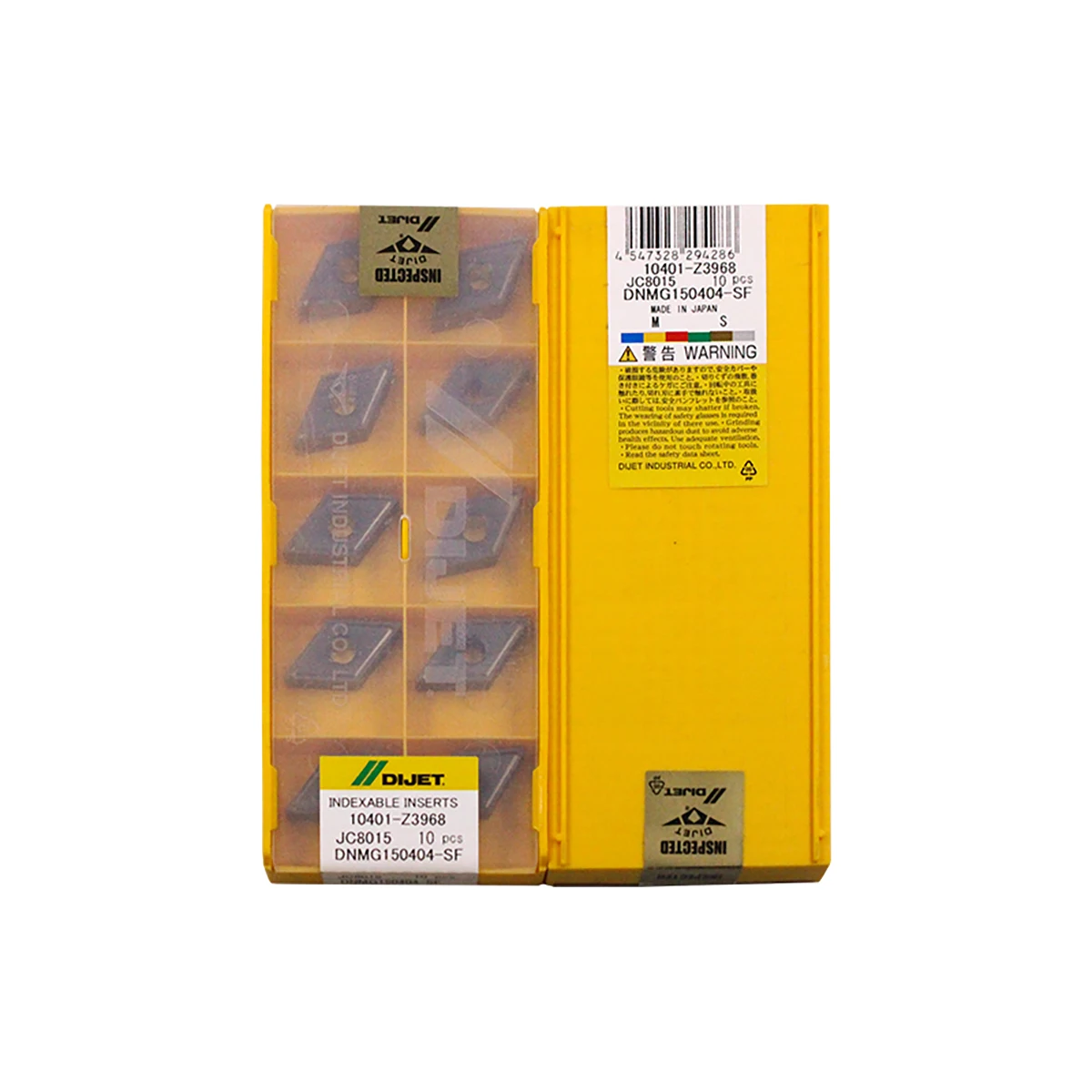 

100% Original DNMG150404/08 SF JC8015 Medium-Roughing Carbide Turning Inserts