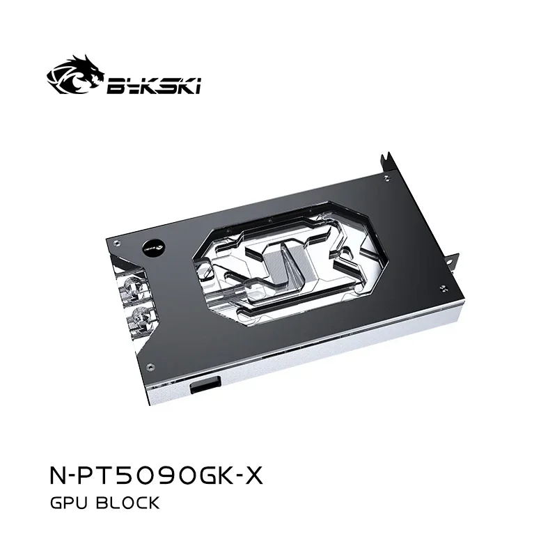 Bykski N-PT5090GK-X GPU Blok voor Palit RTX5090 GAMEROCK 32GB Grafische Kaart PC Waterkoeling Koperen Radiator/Volledige Cover