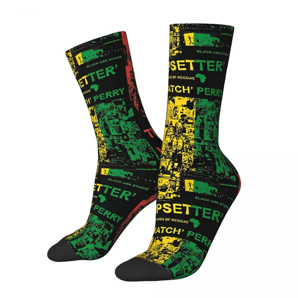 Classic Rasta Lion Of Judah Rastafari Unisex Winter Socks Hip Hop Happy Socks street style Crazy Sock