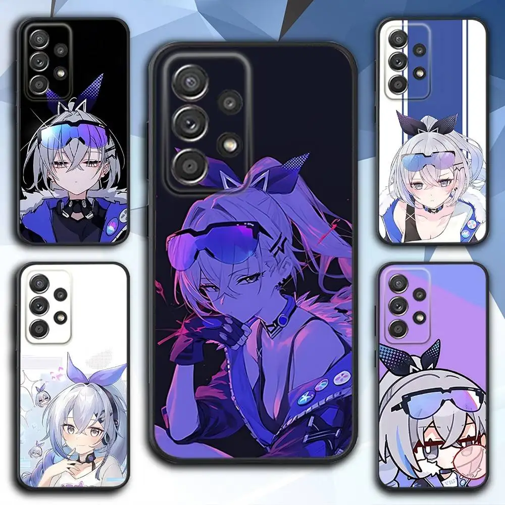 เคสโทรศัพท์ S-Silver Game Wolf สำหรับ Samsung S 25,24,23,22,30,21,10,9,Ultra,Plus,Lite,FE,4,5 G เคสสีดำนุ่ม