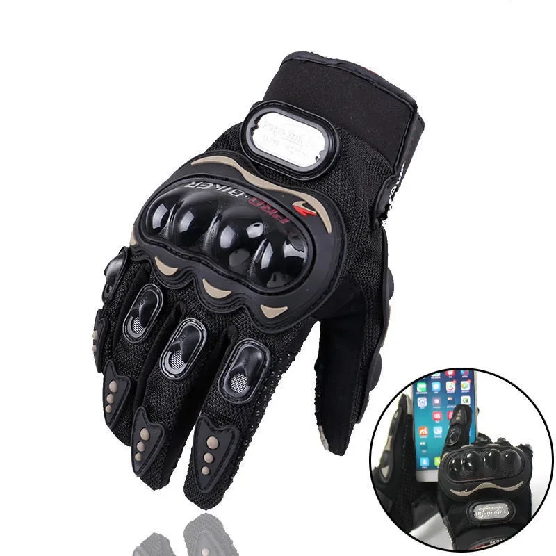 Mens Frauen 4 Saison Fahren Supertech Schwarz/Weiß Motorrad Leder Handschuhe Racing Handschuh Motorrad Rindsleder Racing Bike Ritter