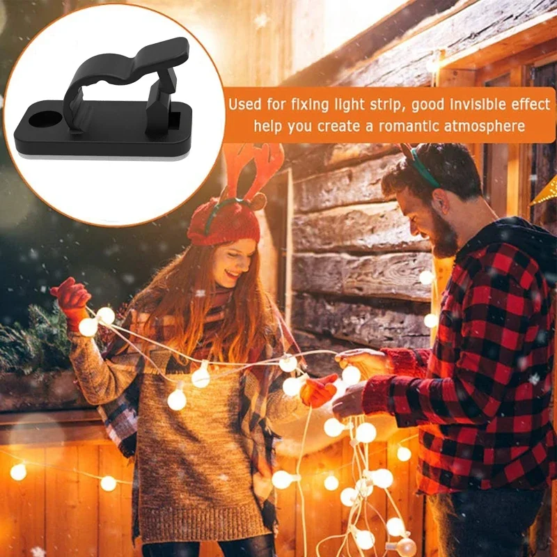 10/50PCS Cable Organizer Clips Cable Management Wire Manager Cord Holder USB Charging Data Line Bobbin Winder Wall Mounted Hook view 6