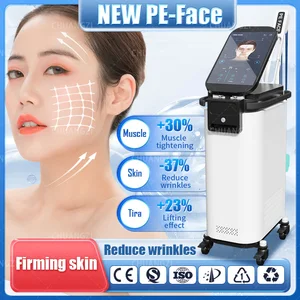 2024 NEW PE-FACE RF RF Heat Energy Output And Strong Pulsed Magnetic EMSzero Vline Face Lift Wrinkle Removal Machine Painlss