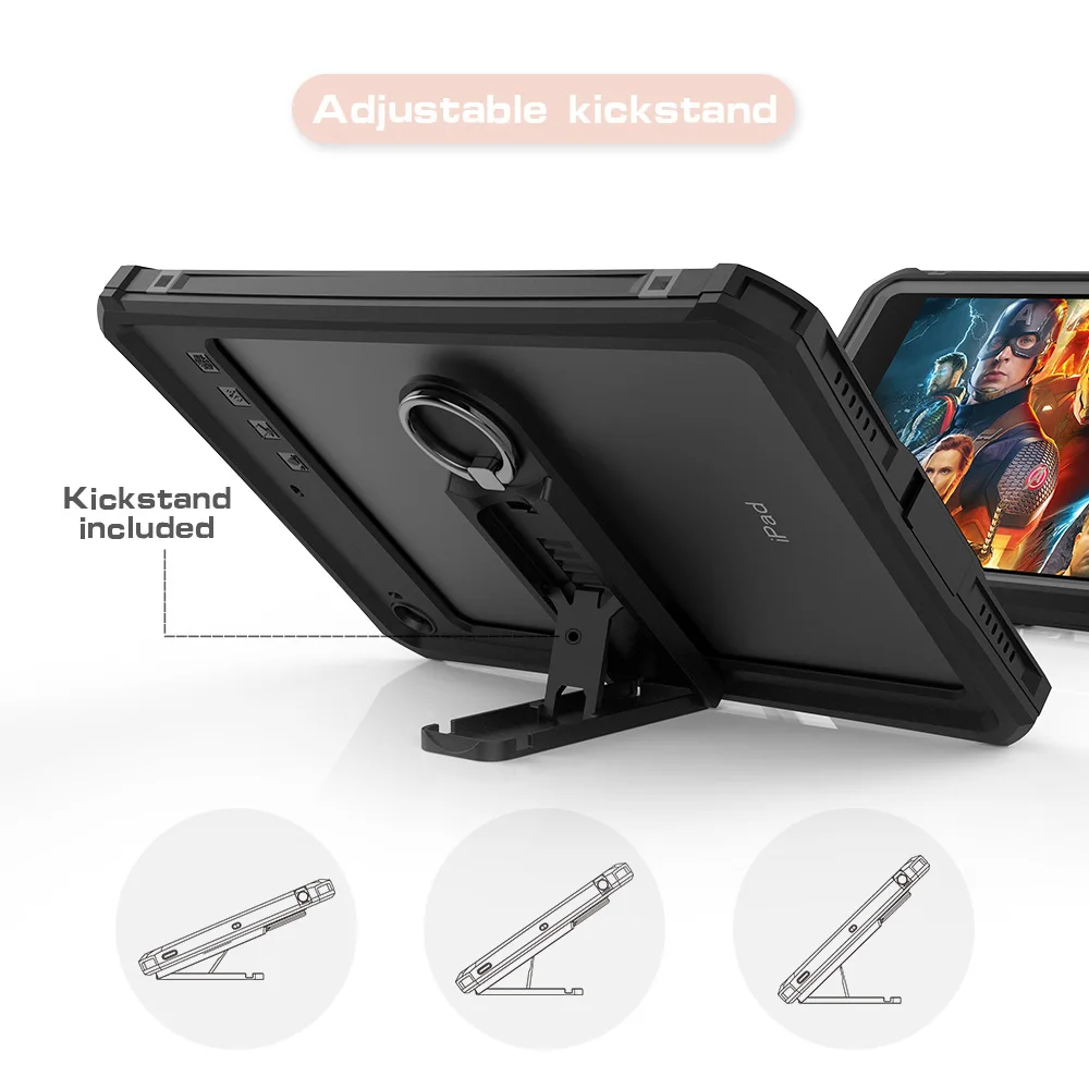 IP68 Waterproof Case For iPad Mini 5 Case Anti-Scratch Full Screen Protector Shockproof Cover For New iPad Mini 4 Case 7.9" IM51