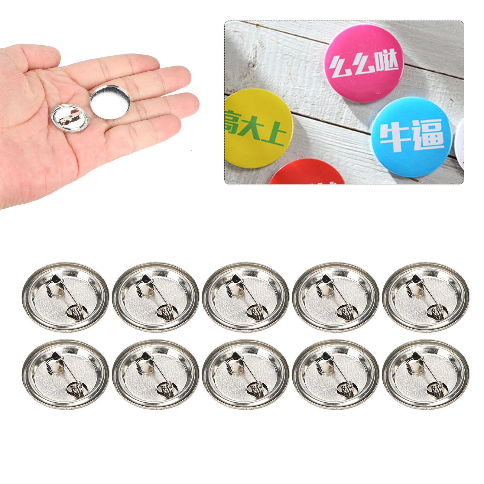 Заготовки для круглых значков- – обзор и цена Button Badge Blank