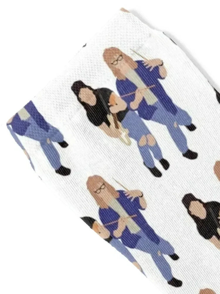 Wayne's World Minimal Style Socks football hockey anime Men's Socks Luxury Women's