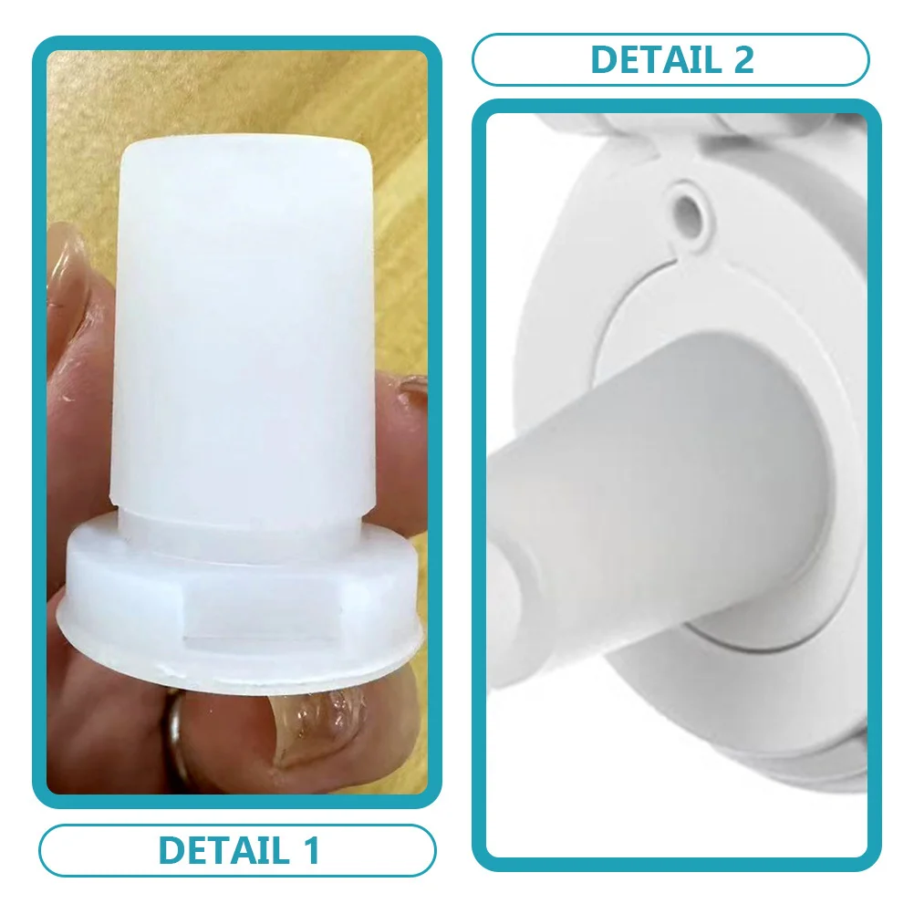

4Pcs Silicone Water Bottle Bite Valve Replacement Parts Wear Resistant Reusable for Filter Bottles Replacement