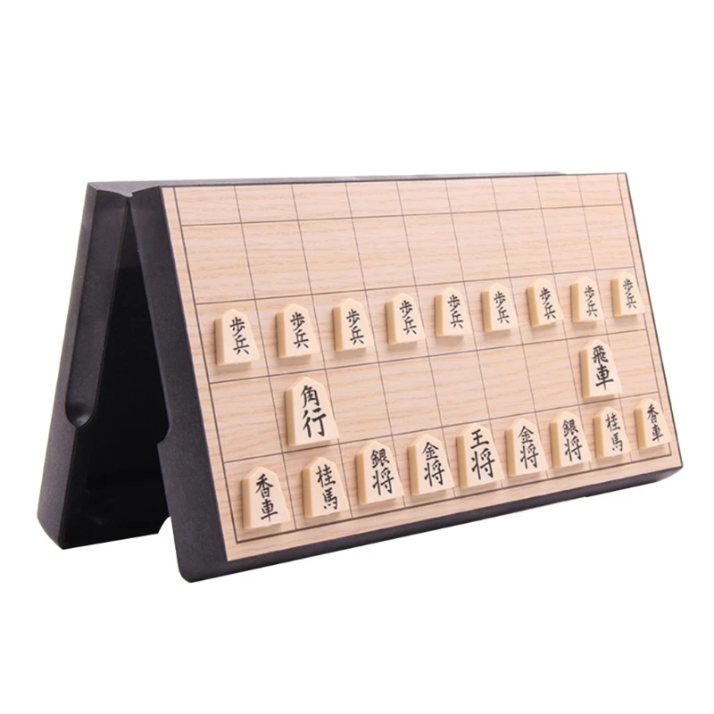 Japan Chess Foldable Japanese Shogi Game Board Game Intelligence Toy