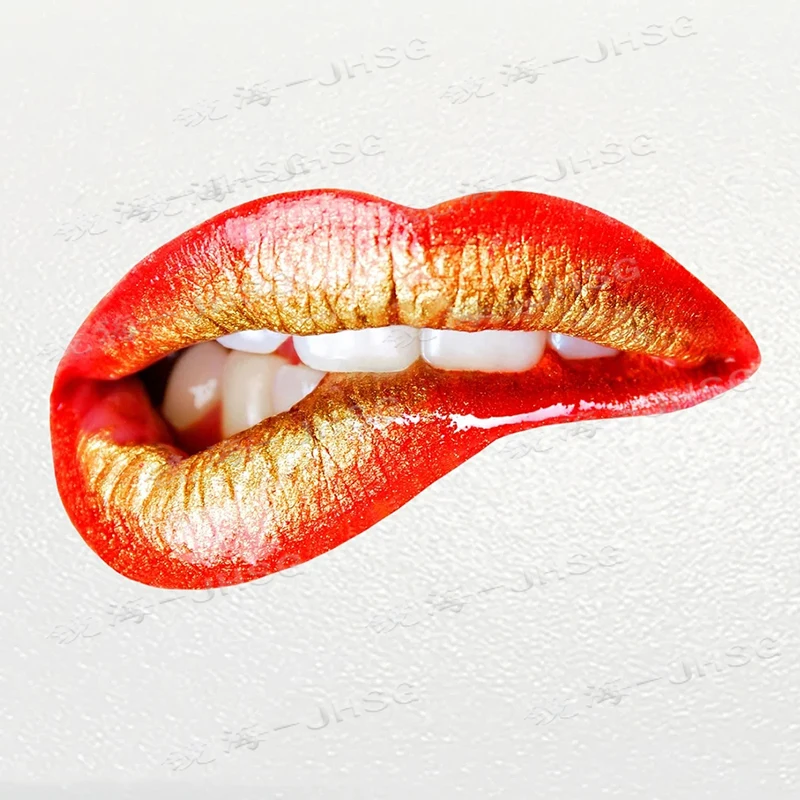 

Car Stickers Cool Women's Gifts Lips Waterproof Vinyl Stickers Car Accessories Decoration Waterproof PVC