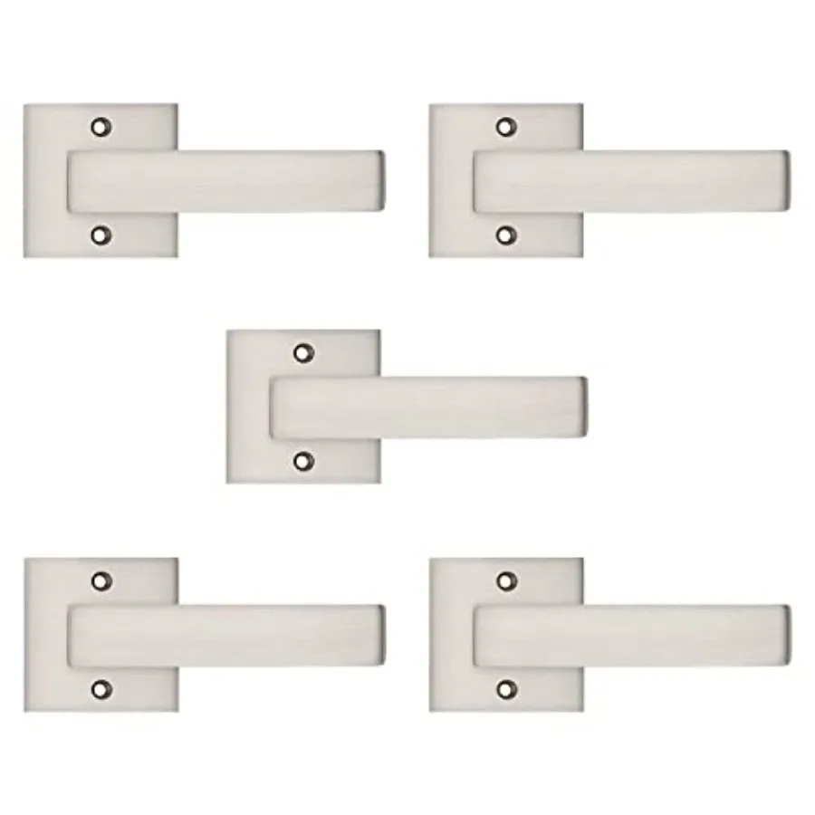 

of Door Lever Dummy Lever Door Handle for Closets French Doors, Square Dummy Door Lever, Non-Turning Single Side Pull with Fini