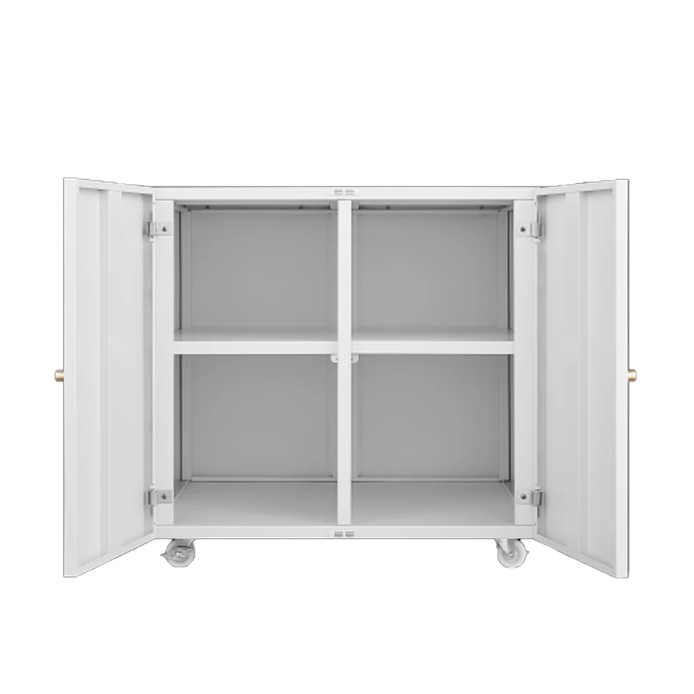 Home Office Printer Stand with Wheels Printer Tables Lateral Filing Cabinet with Open Storage Shelf for Letter/Legal/A4 Size Fil