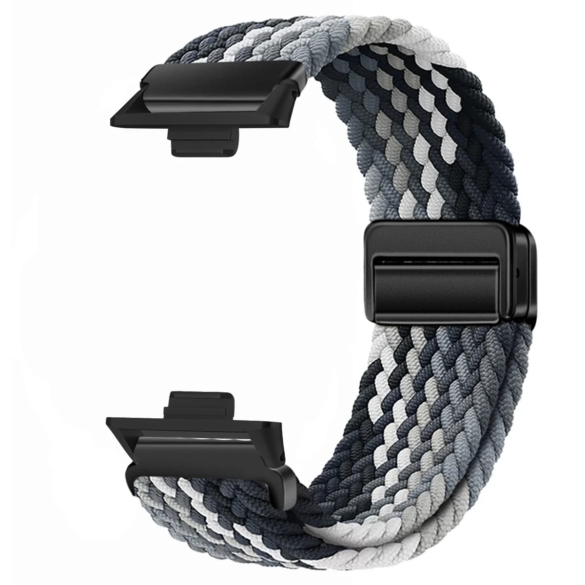 Magnetisches geflochtenes Nylon-Schlaufenband für Xiaomi Redmi Watch 4, 5, verstellbares Sport-Ersatz-Correa-Armband, Mi Band 9 8 Pro