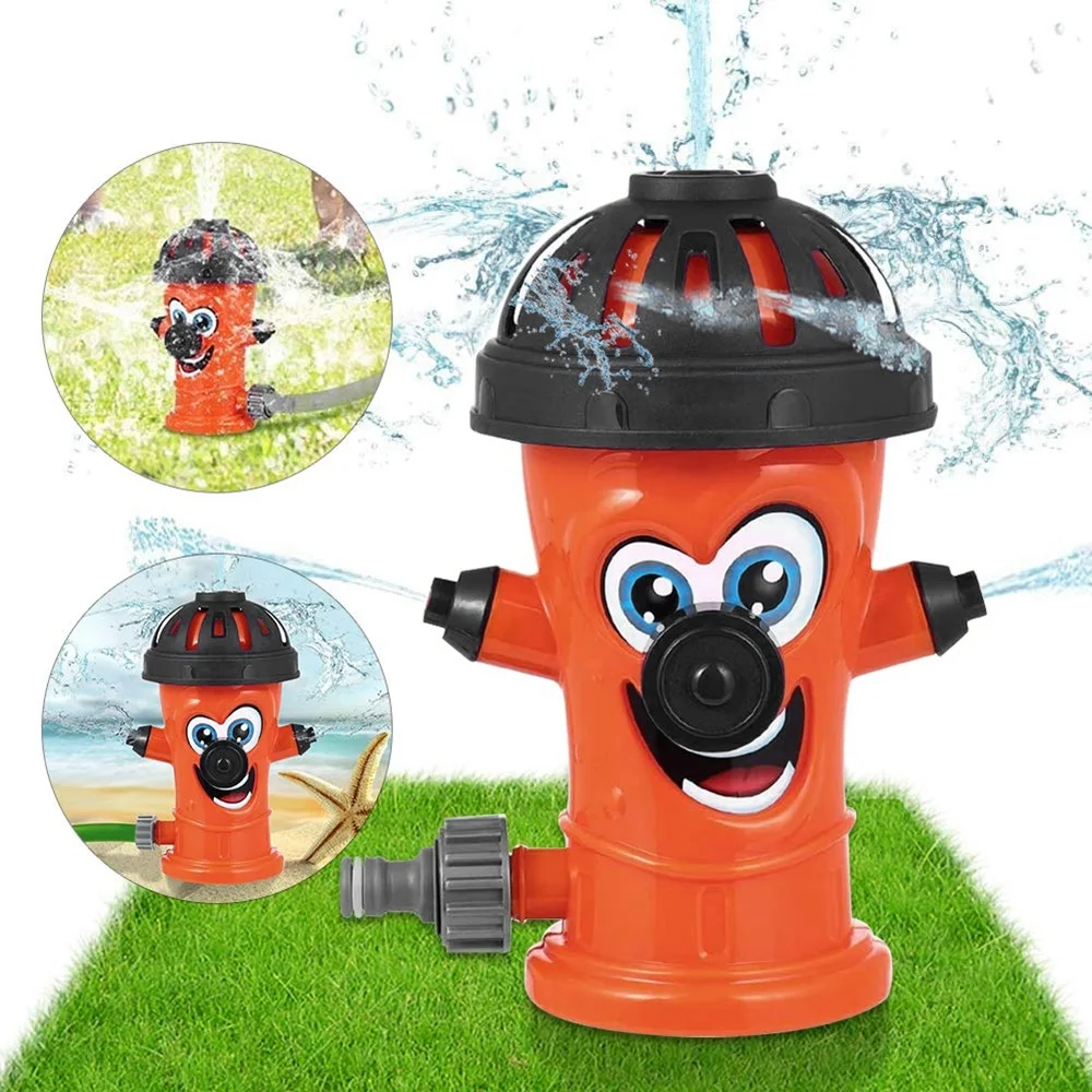 Water Sprinkler Toy Hydrant Water Sprinkler for Kids Hydrant Sprinkler Splash Play Toy for Kids Summer Outdoor Play