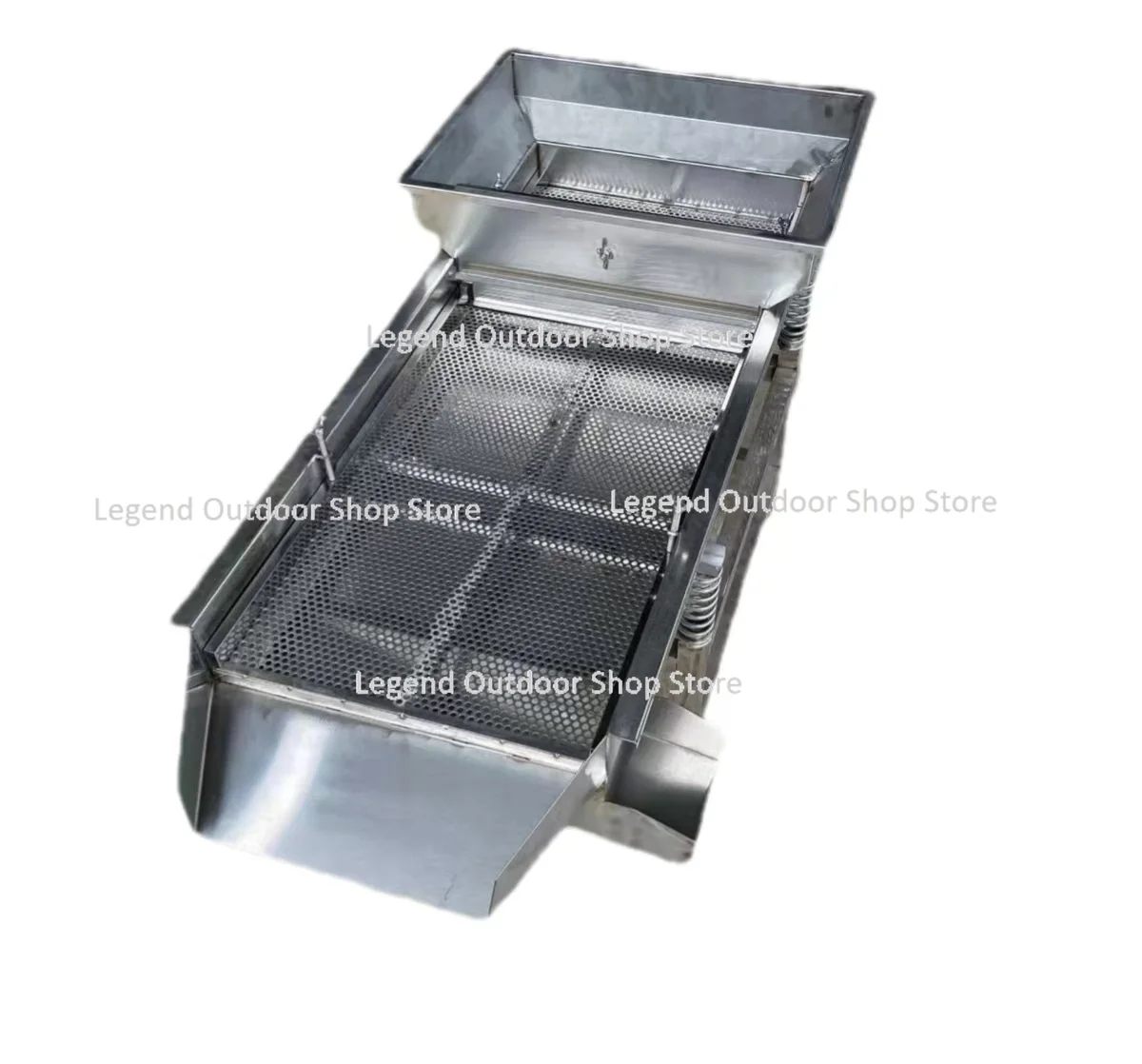 

30 * 80cm Single Layer Sieve Stainless Steel Electric Screen Linear Screening Machine Vibrating Industrial Vibrating