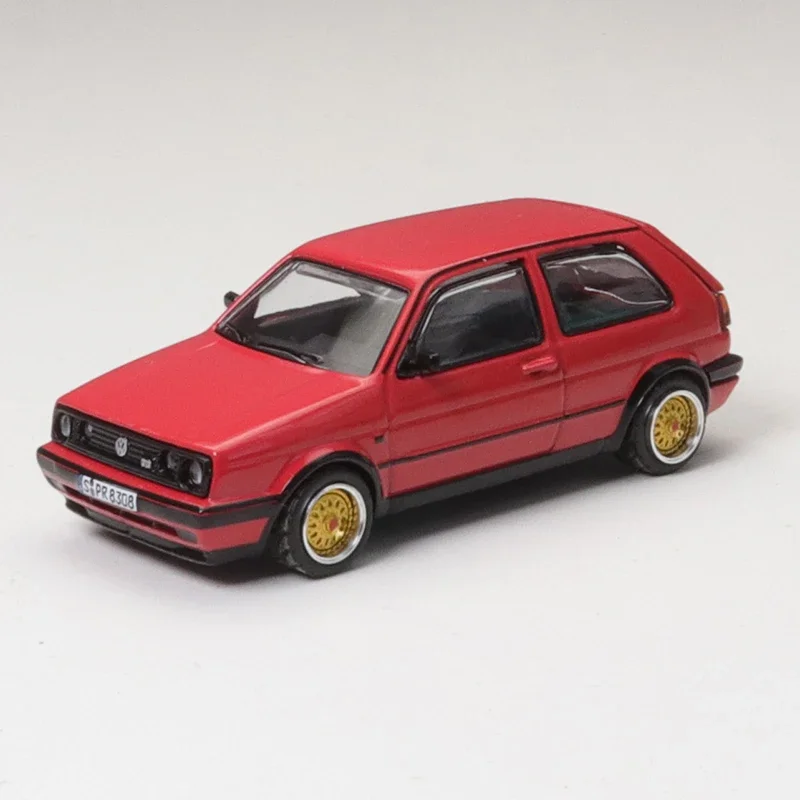 XCarToys 1/64 POPRACE GTI GTI Mk2 Red Alloy Diecast Model Car Toy Collection Gift