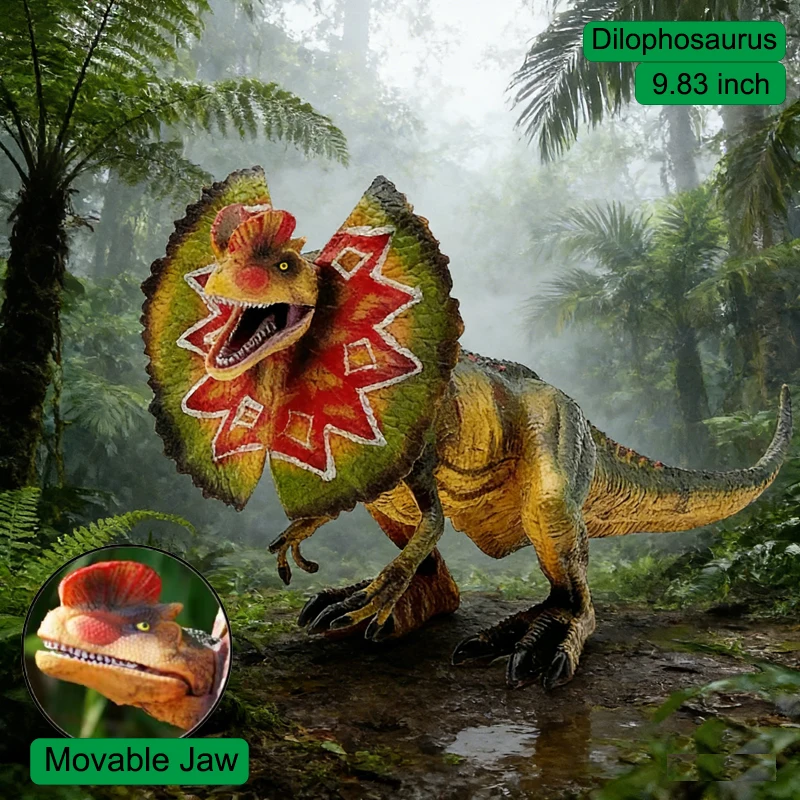 Figurines Realistic Spinosaurus Dinosaur Toys, with Mouth Can Movable Jaw, Educational Toys, Birthday Party Gifts for Kids view 2