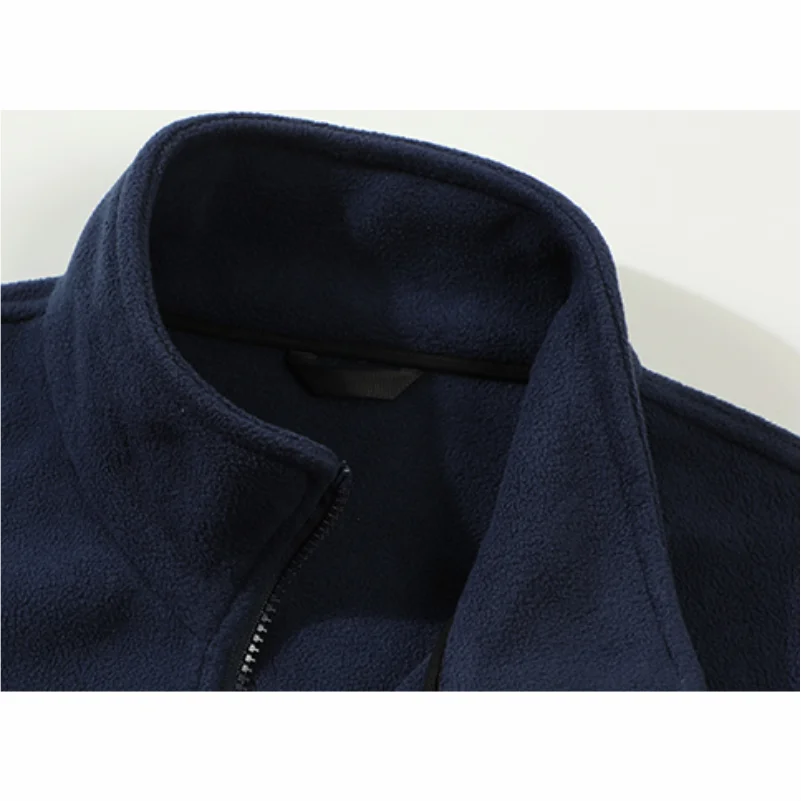 مخصص الرجال النساء الصوف الحراري معطف للرياضة في الهواء الطلق تسلق الرحلات التخييم سترة واقية معطف دافئ للرجال  #5