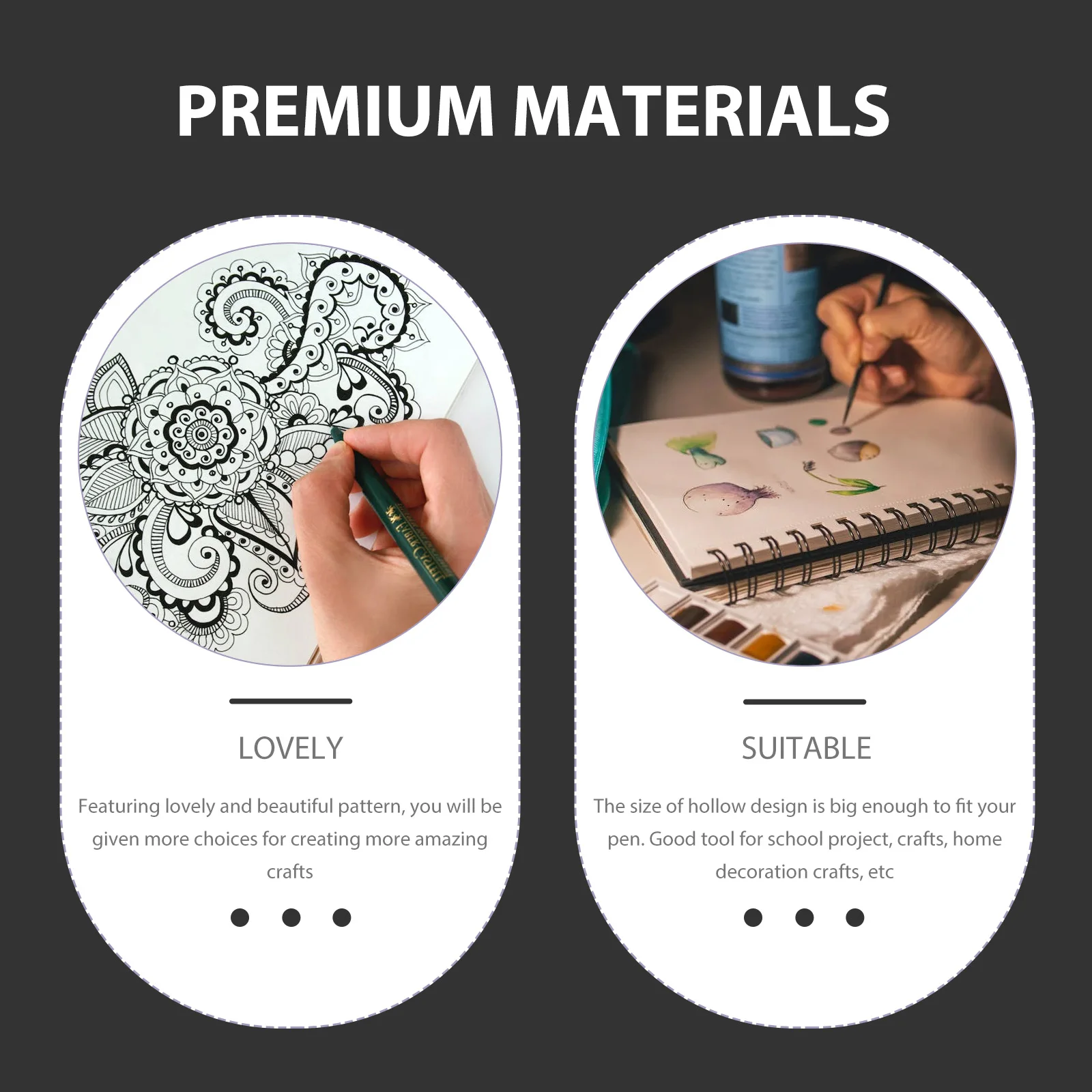

10PCS Stencils Craft Drawing Template Set Reusable Hollow Design Halloween Crafts Painting Glass Wall Decor Festival for Crafts