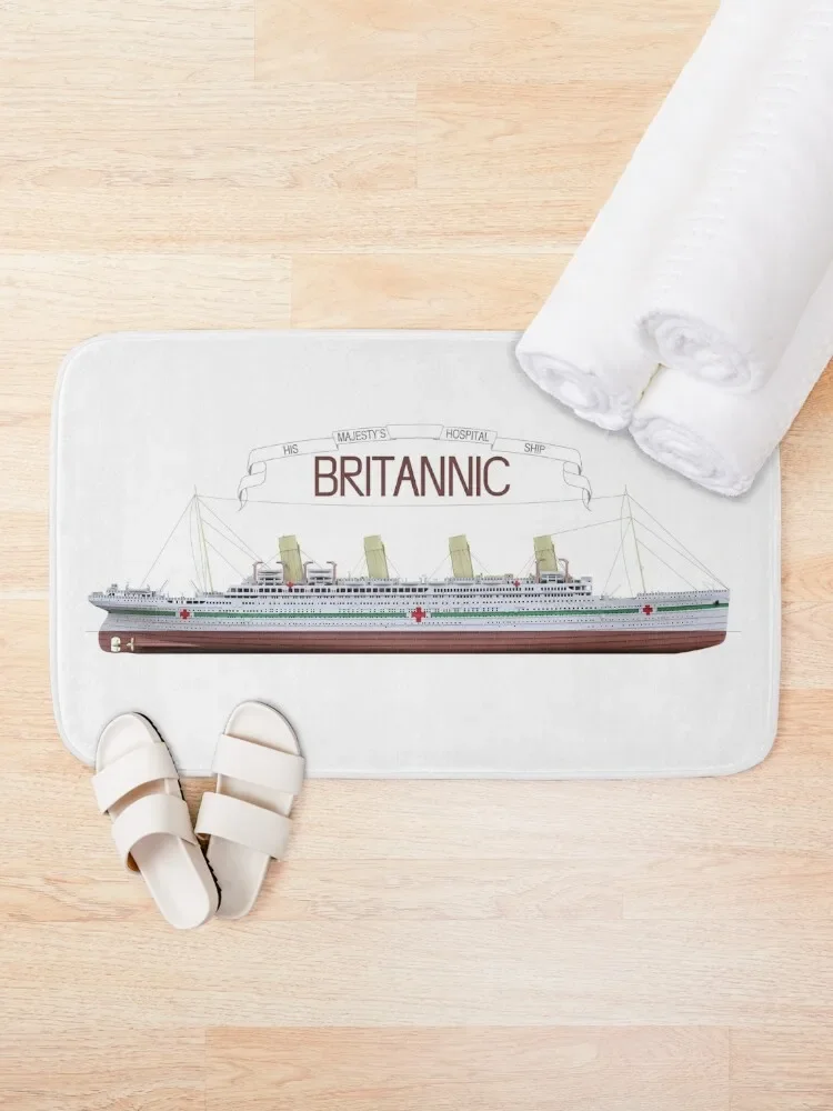 HMHS Britannic Bath Mat Wc Set For Bathroom Carpet Rug Non-Slip Shower Mat