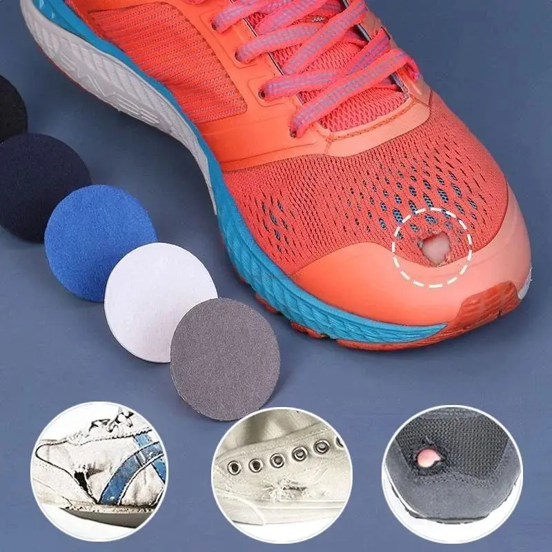 Sneakers Heel Repair Adhesive Inside Shoe Heel Patch Pad Vamp Repair Sticker Subsidy Sticky Shoe Insole Heel Protector Anti-wear
