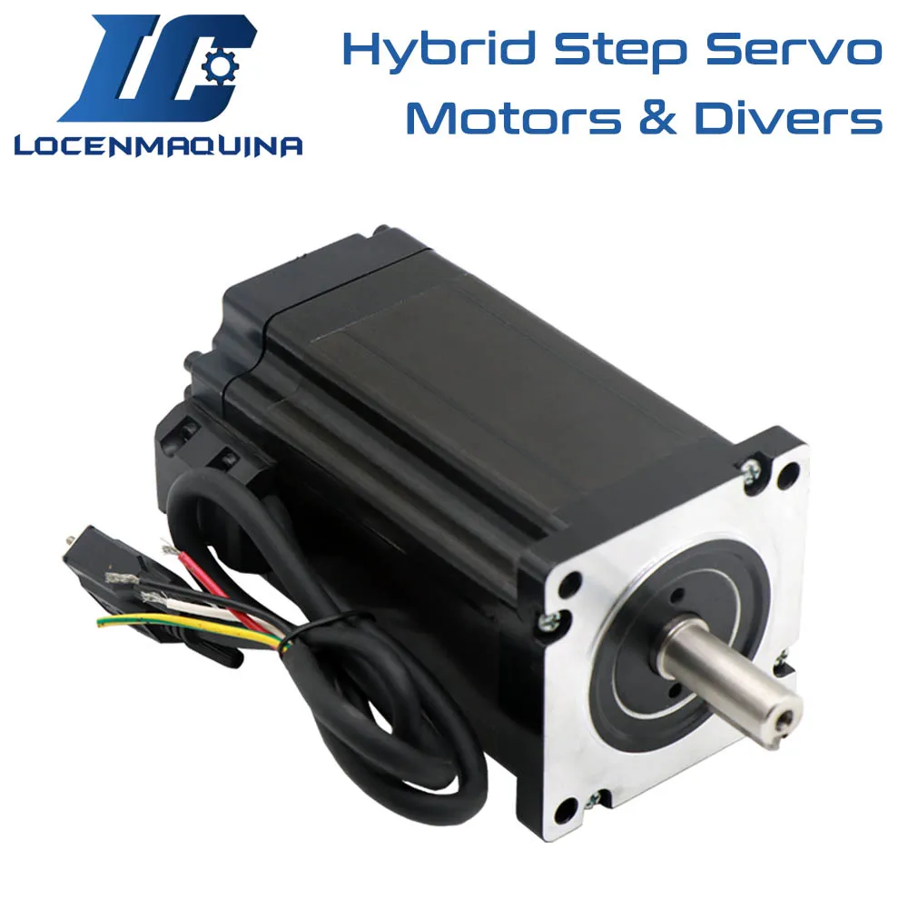 JMC Hybrid Servo Stepper Motor and Driver 3Phase Nema 34 Motor 86J12126EC-1000-60 + 3HSS2208H-86 Driver Closed Loop Motor