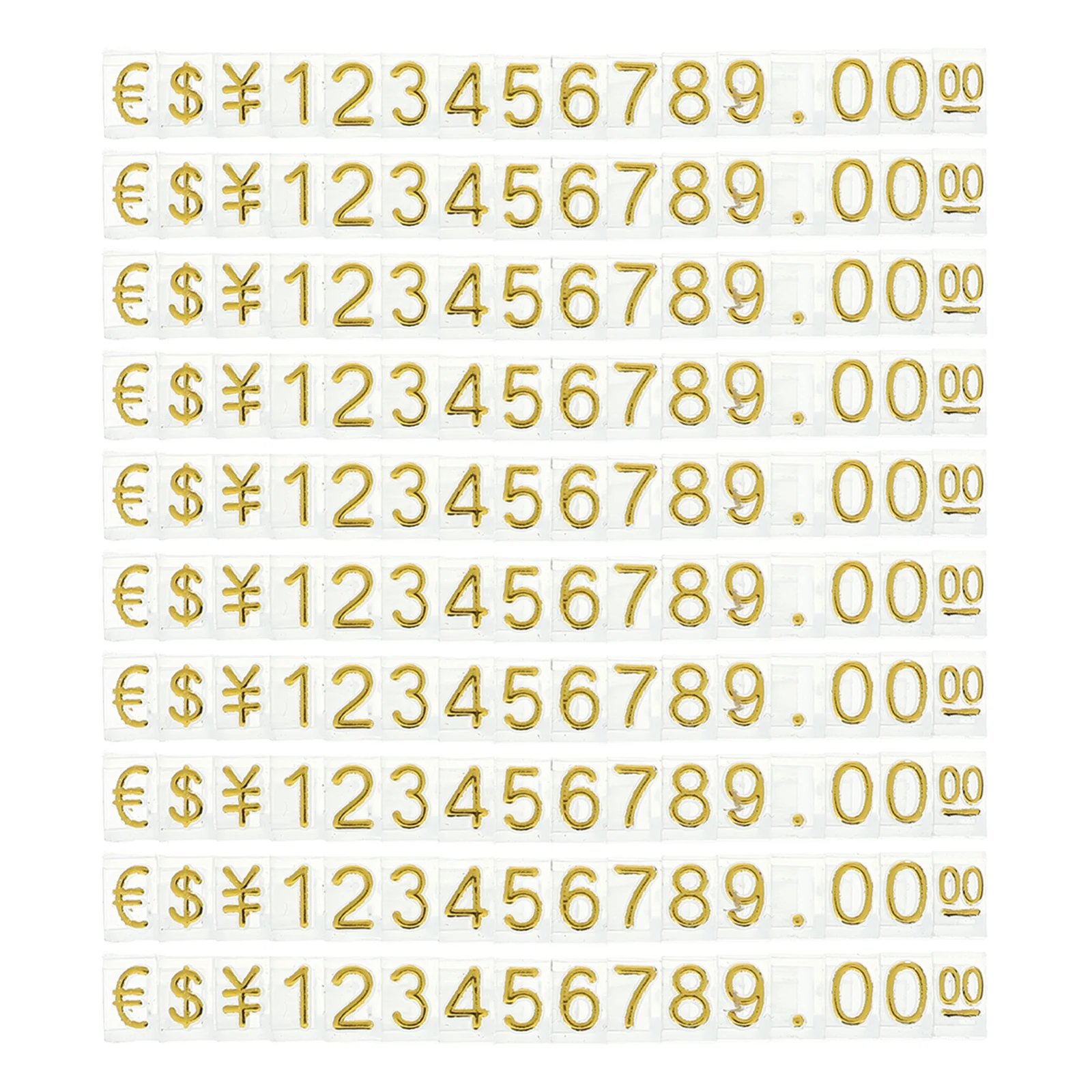 

20pcs Price Display Cube Adjustable For Jewelry Price Tags Retail Counter Display Stands Label Holders