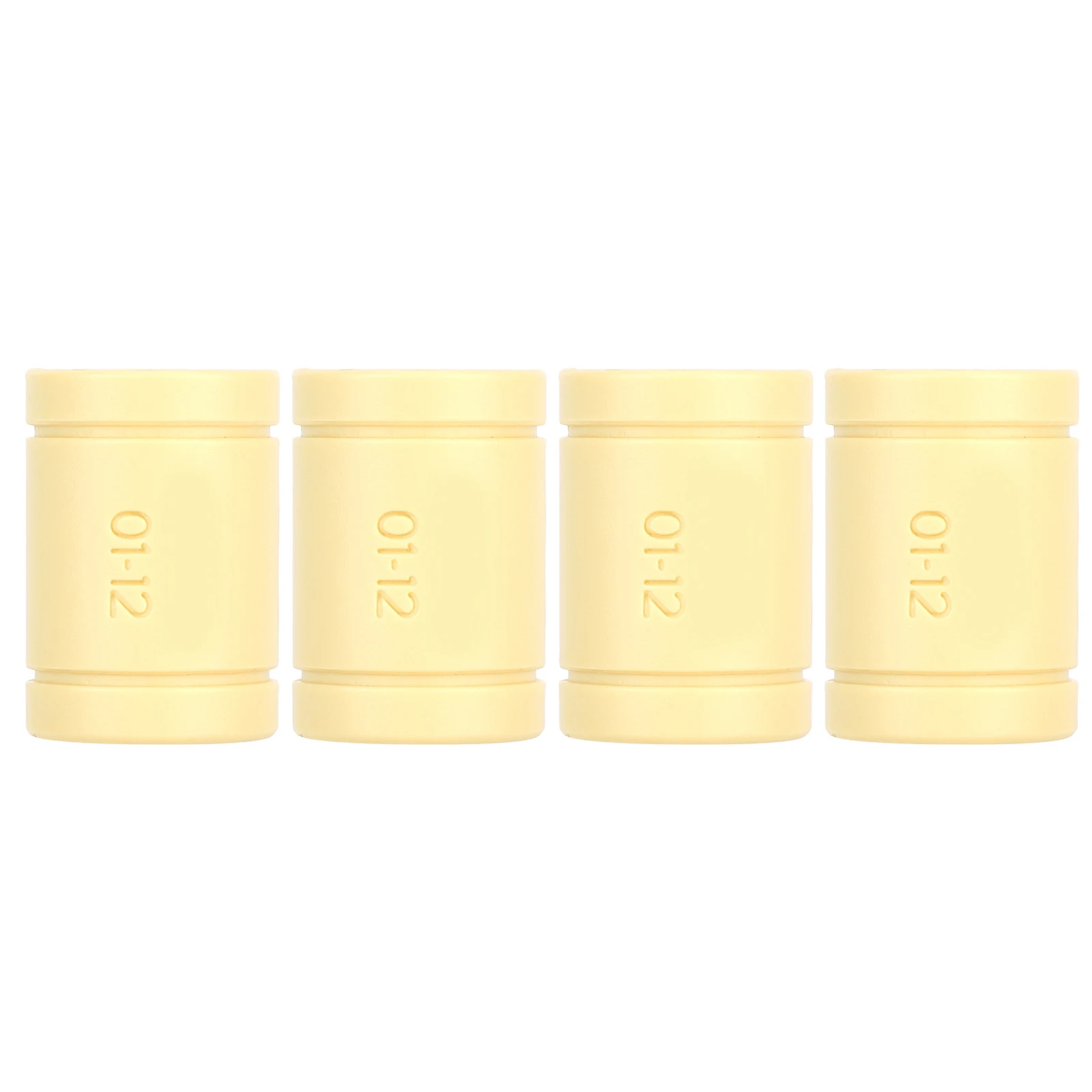 Bearing Shafts Yellow Plastic Vibration Reducing 3D Printer Bearing  Sturdy for RepRap 3D Printer for Mendel 3D Printer