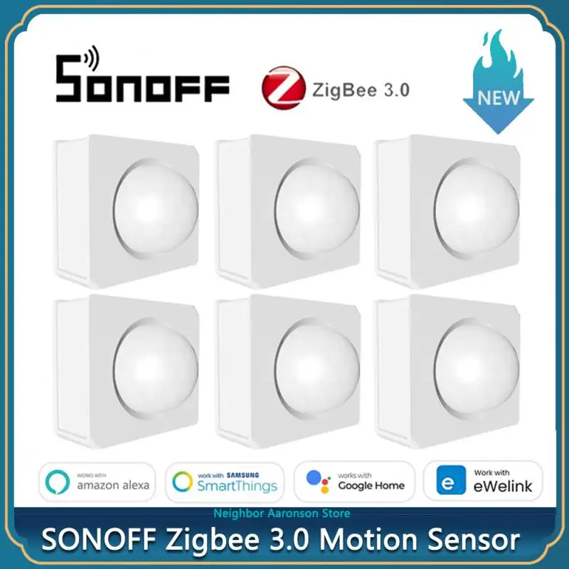 SONOFF SNZB-03 ZigBee Motion Sensor Handy Smart Device Detect Motion Trigger Alarm Work with ZBBridge eWelink Alexa Google Home