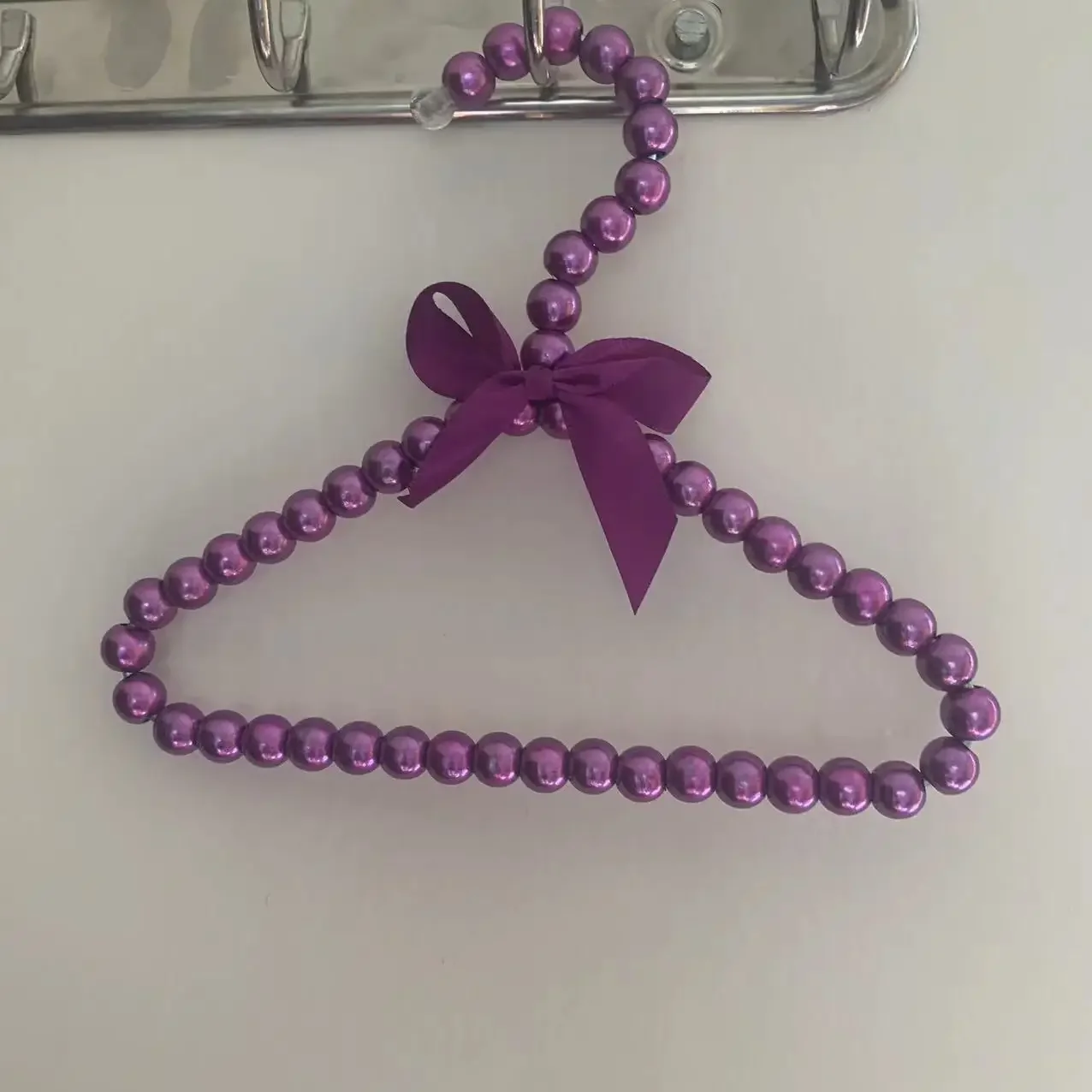 Dog Clothes Girl Heart Pearl Hanger Shelf Cat Clothes Pet Supplies Hanger Dog Accessories for Small Dogs Pets Accessories