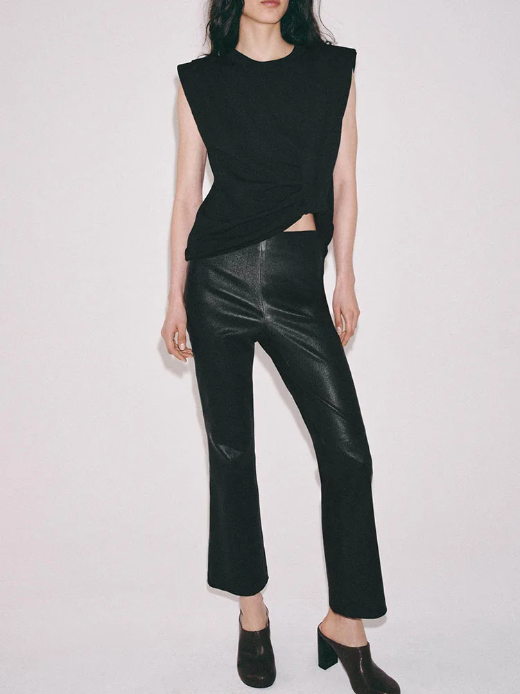 

Summer 2026 New Women's Knitted Sleeveless round Neck Top Slim Fit Chinese Style Fashionable And Comfortable Upperwear