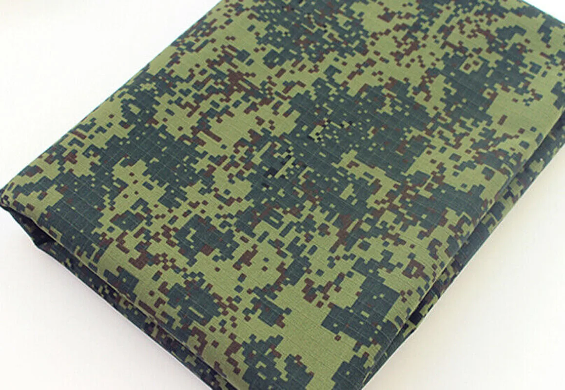 1.45 meter * Tactical Russian EMR Digital Camo Cloth Blend Fabric Material Clot