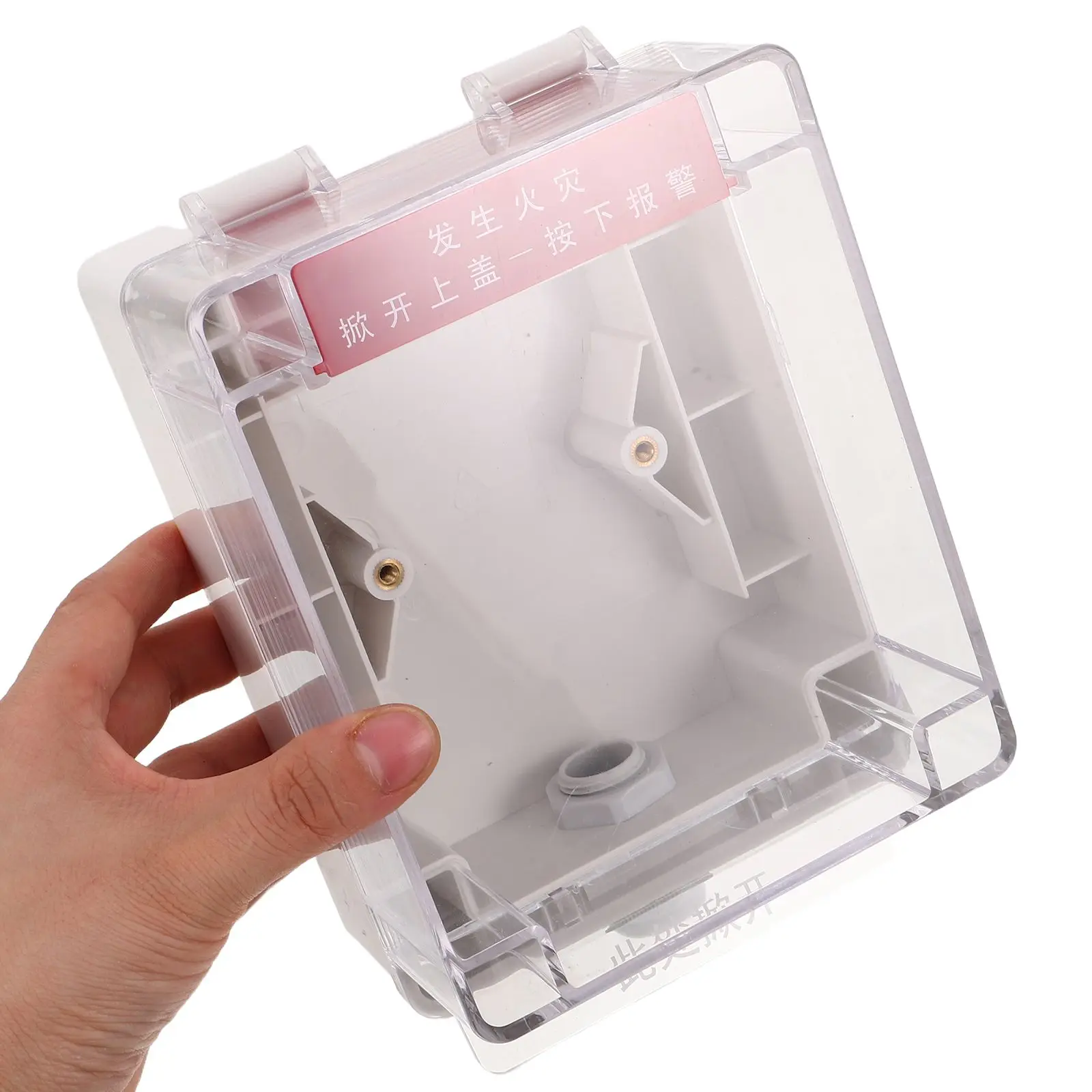 Alarm Switch Protective Cover Button Call Point Industry Transparent Push Start Emergency Stop Manual