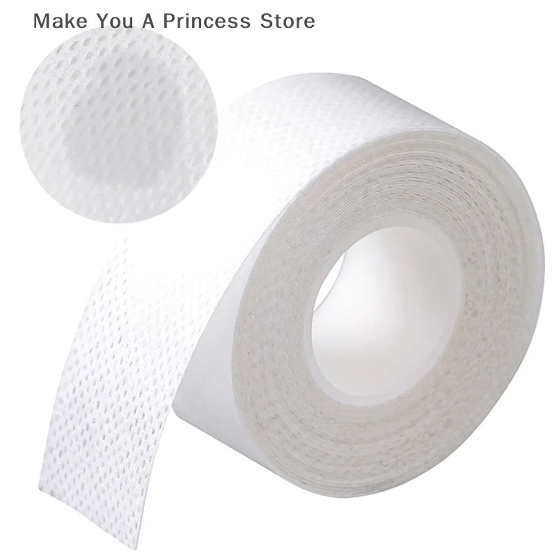 1 Roll Self Adhesive Collar Styling Tape Does Not Warp Shirt Neck Protector Pads Shirt Collar Support Collar Sweat-removing Pads