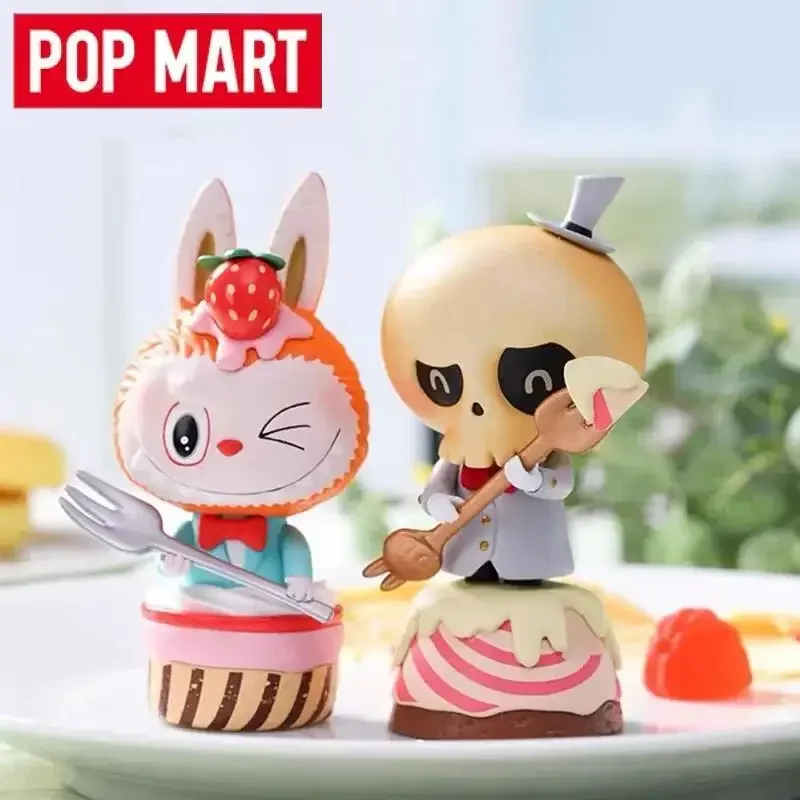

POP MART Labubu Elf Dessert Series слепая коробка игрушки Mystery Box Guess Bag кукла милая аниме фигурка настольные украшения коллекция