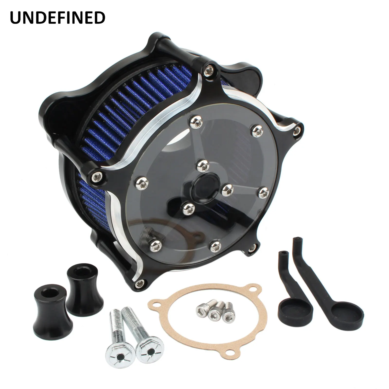 Motorcycle Air Filter Cleaner CNC Intake For Harley Heritage Softail Slim Fat Bob FXDR 2018-2022 Touring Road King Ultra Limited