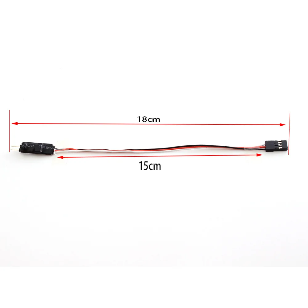3rd Channel Light Control Switch Receiver Powered with Strobe Function for RC Car Crawler Upgrade