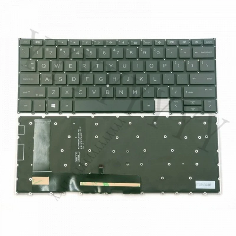 

Q + Сменная американская клавиатура с подсветкой для ноутбука HP EliteBook x360 1030-G7 1030-G8