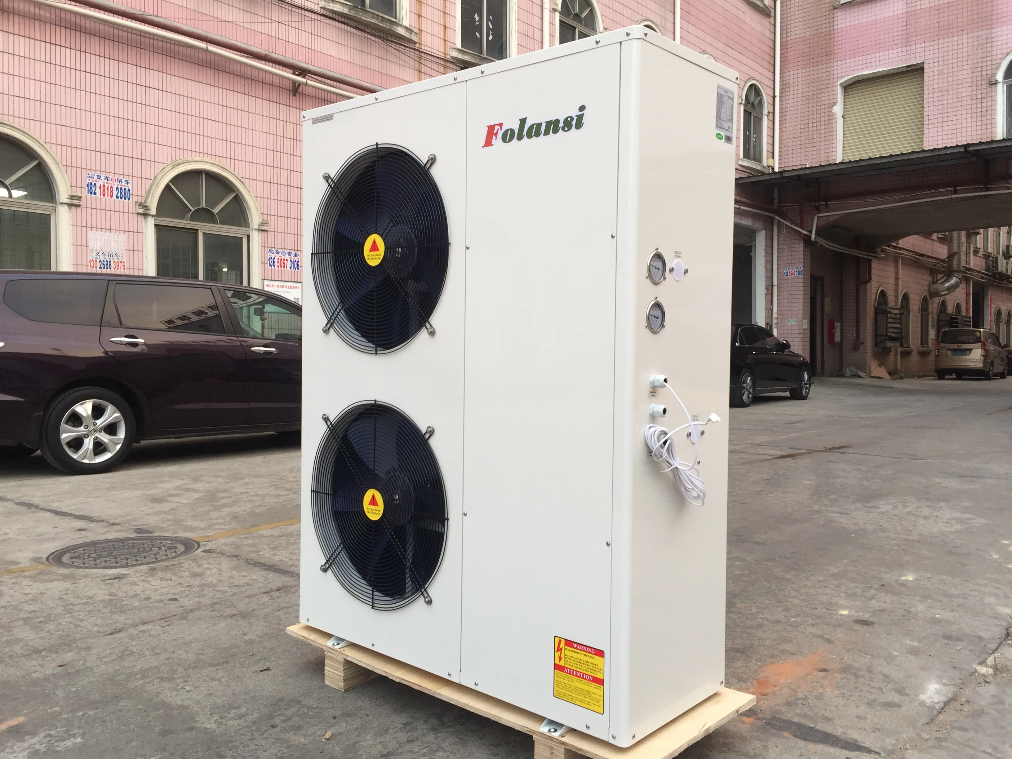 Francie 19 kW Air Water Heat Pump - Refrigeration + Hot Water Energy Saving R32 Hotel Household A ++ Grade