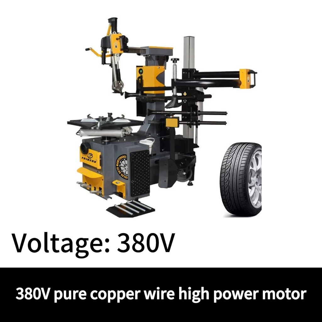 Trihero Excellent CE Customizable Swing Arm High Power Variable Speed Motor Direct Factory Outlet Car Repair Tire Changer