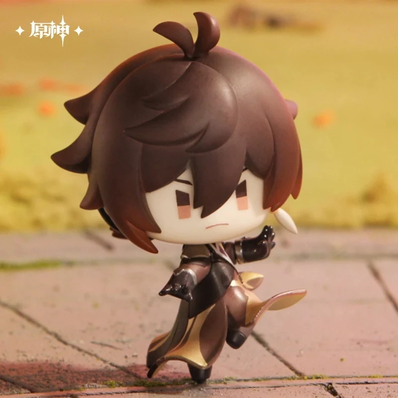 Genshin Impact Anime Figure Liyue Battlefield Heroes Theme 2 Toy Figurine Anime Kawaii