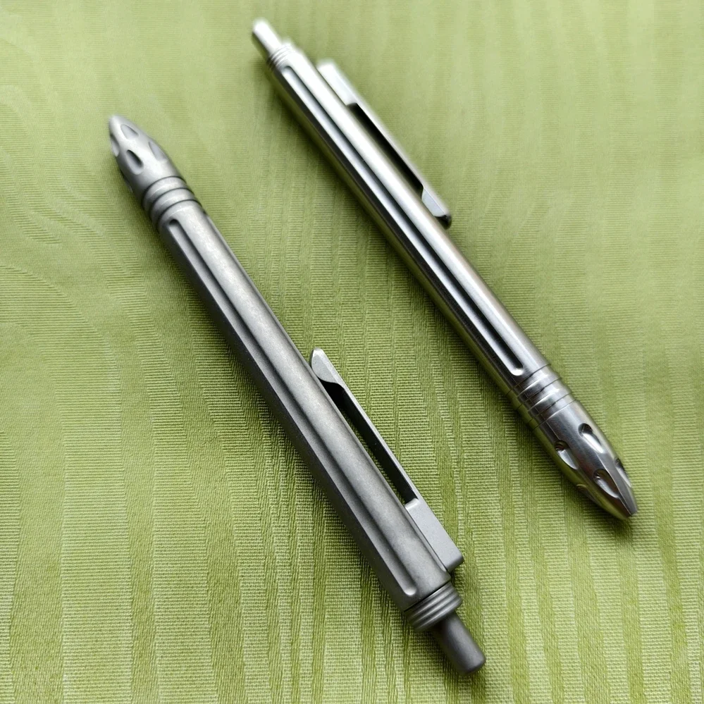 EDC Titanium Alloy Pen With Collection Writing Multi-functional Portable Outdoor EDC Tools