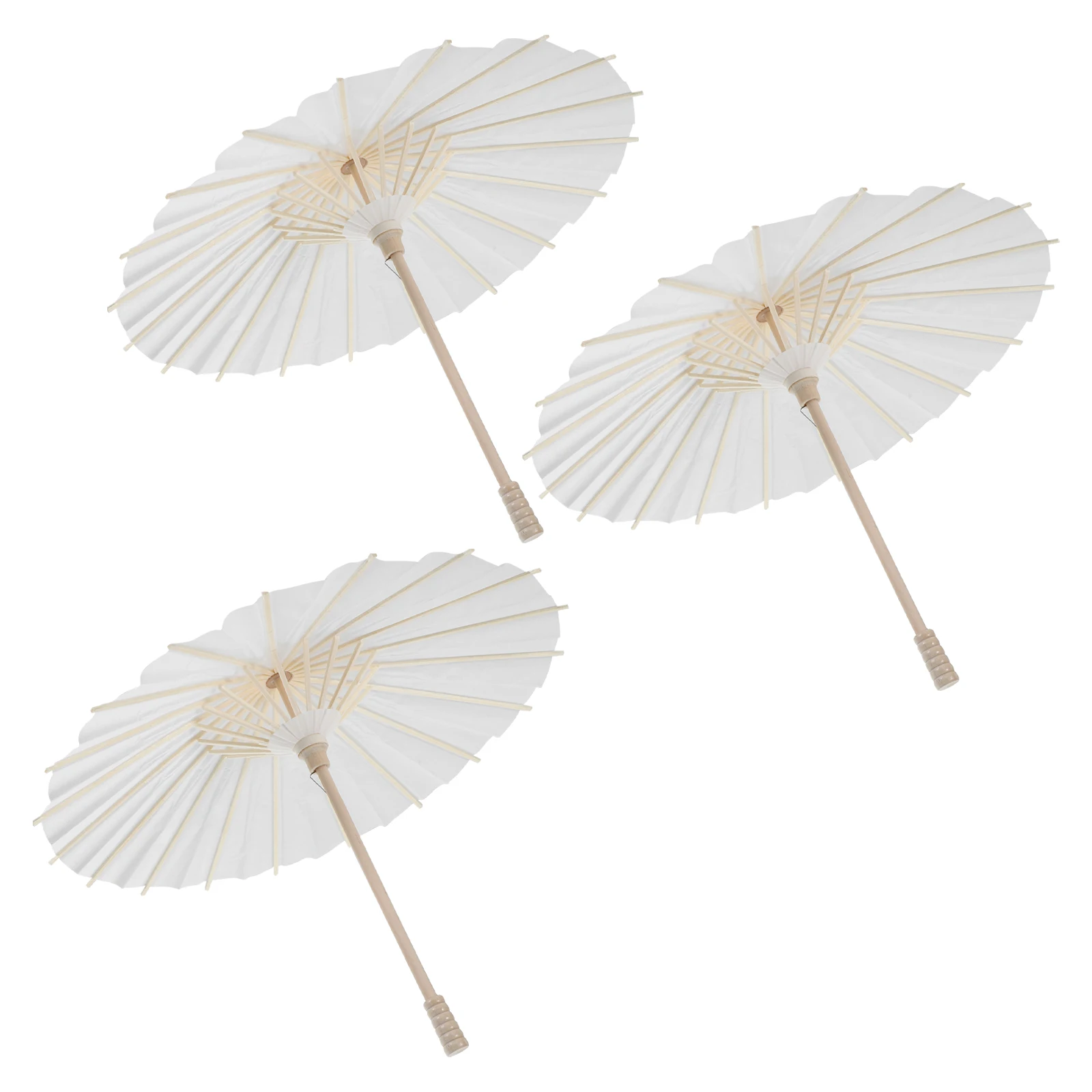 

Blank Oiled Paper Umbrella Umbrellas for Rain Diy Painting Photo Prop Primary School